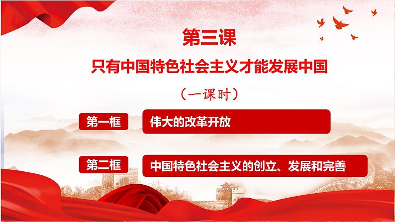 第三课 只有中国特色社会主义才能发展中国 （示范课件）-【夯实基础】备战2024年高考政治一轮复习全考点示范课件＋学案＋跟踪练习（统编版必修1）06