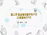 2.2尊重知识产权课件-2022-2023学年高中政治统编版选择性必修二法律与生活