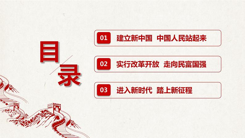 统编版高中政治必修三政治与法治1.2《中国共产党领导人民站起来、富起来、强起来》PPT课件＋同步练习及答案＋音视频04