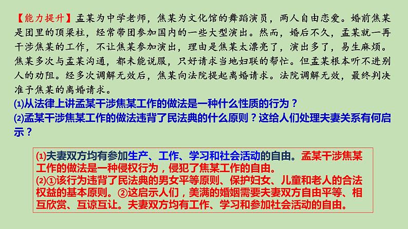 6.2 夫妻地位平等 课件-2022-2023学年高中政治统编版选择性必修二法律与生活05