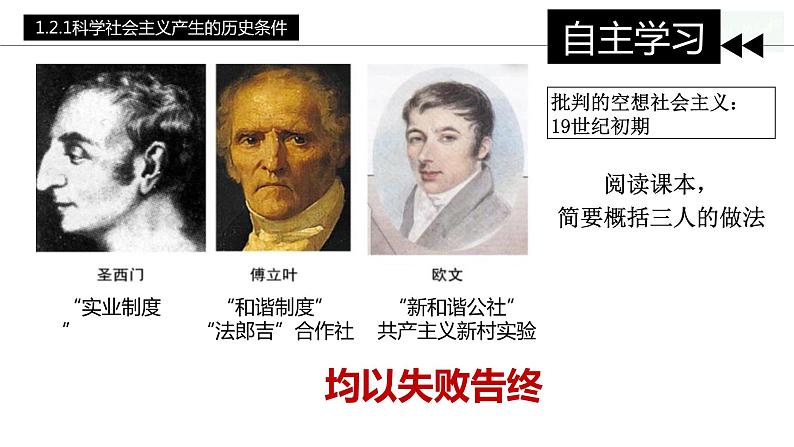 1.2+科学社会主义的理论与实践（课件+素材）-【议题式教学】2023-2024学年高一政治上学期同步课堂精品课件与学案（统编版必修1）08