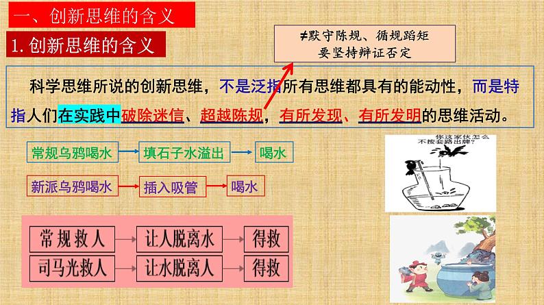 11.1 创新思维的含义与特征 课件-2022-2023学年高中政治统编版选择性必修三逻辑与思维04