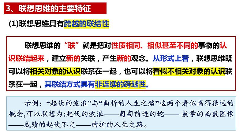 11.2 联想思维的含义与方法 课件-2022-2023学年高中政治统编版选择性必修三逻辑与思维07