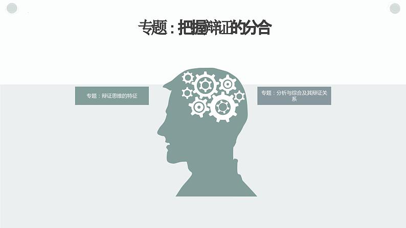 第八课 把握辩证分合 课件-2023届高考政治一轮复习统编版选择性必修三逻辑与思维第3页