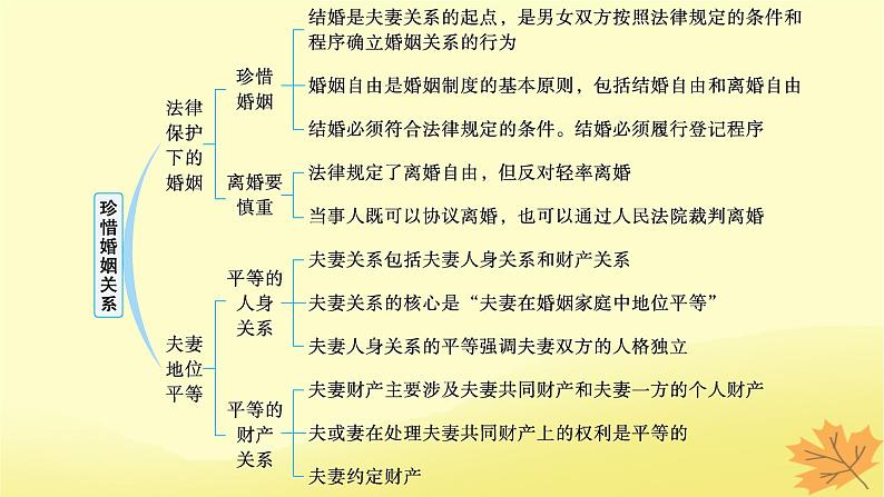 适用于新教材2024版高考政治一轮总复习第二单元家庭与婚姻第6课珍惜婚姻关系课件部编版选择性必修203