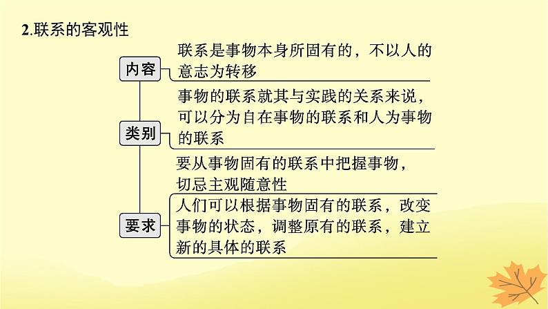 适用于新教材2024版高考政治一轮总复习第一单元探索世界与把握规律第3课把握世界的规律第1课时世界是普遍联系的课件部编版必修4第7页