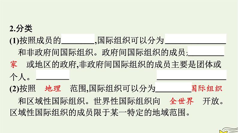 新教材2023年高中政治第4单元国际组织第8课主要的国际组织第1框日益重要的国际组织课件部编版选择性必修1第5页