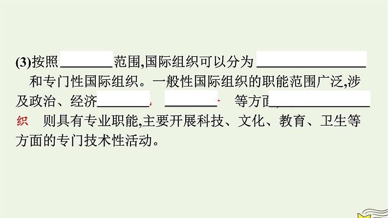 新教材2023年高中政治第4单元国际组织第8课主要的国际组织第1框日益重要的国际组织课件部编版选择性必修1第6页