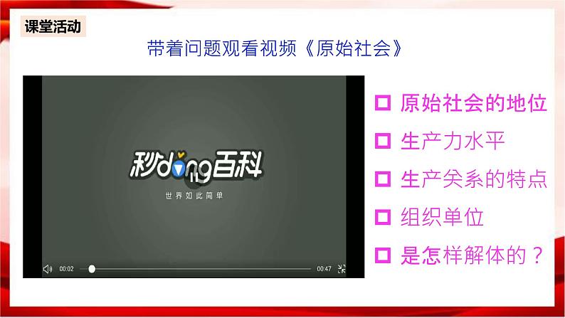 高中政治统编版必修一 1.1 原始社会的解体和阶级社会的演进 核心素养课件+教案+学案06