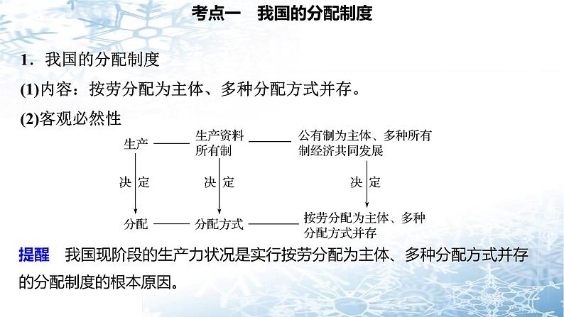 第七课 个人收入的分配 课件-2023届高考政治一轮复习人教版必修一经济生活05