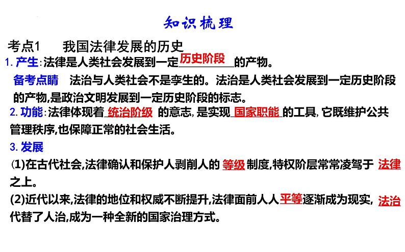 第七课 治国理政的基本方式 课件-2024届高考政治一轮复习统编版必修三政治与法治04