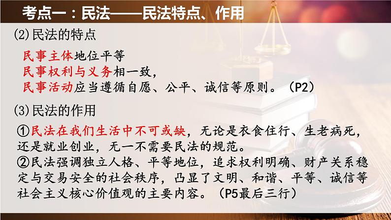 第一课 在生活中学民法用民法 课件-2024届高考政治一轮复习统编版选择性必修二法律与生活08