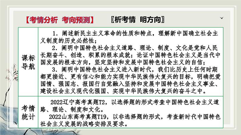 专题二社会主义在中国的发展课件 2023届高考政治二轮复习统编版必修一中国特色社会主义第5页