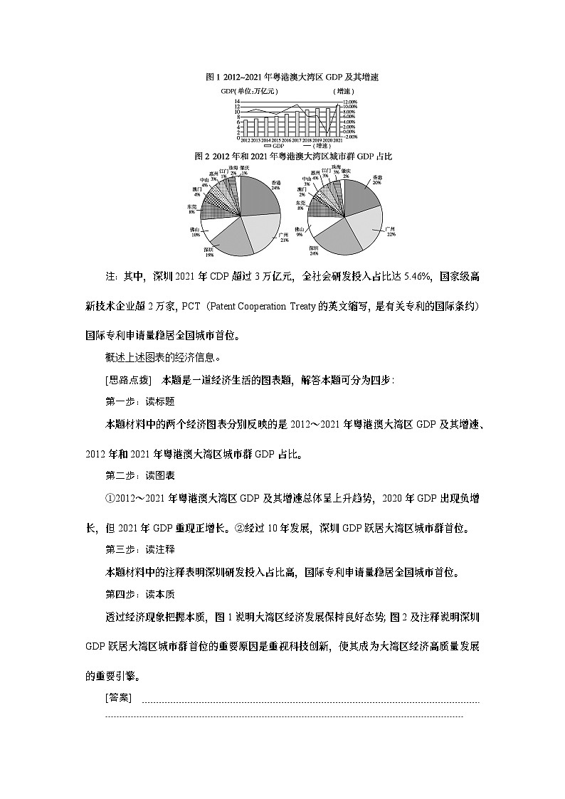 阶段复习提升（二）　经济与社会 学案2024届高考政治统编版一轮复习必修2 经济与社会03