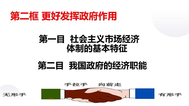 2.2更好发挥政府作用课件-2023-2024学年高中政治统编版必修二经济与社会第2页