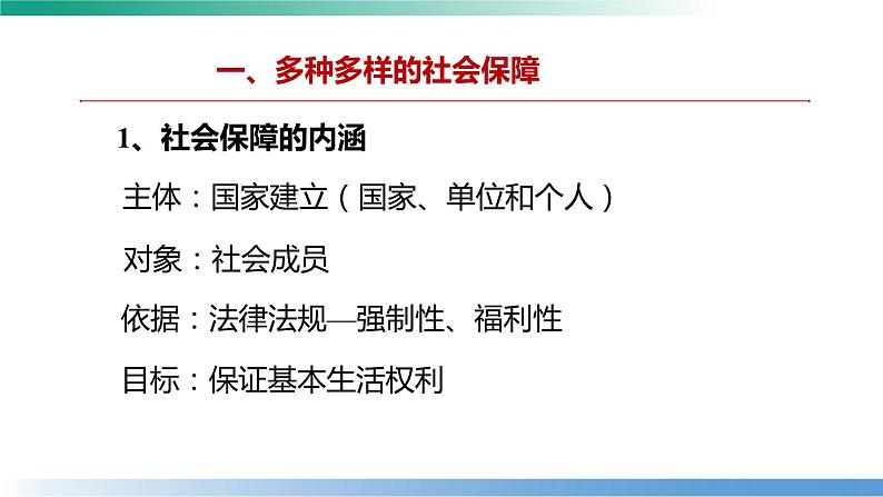 4.2 我国的社会保障 课件-2022-2023学年高中政治统编版必修二经济与社会第4页