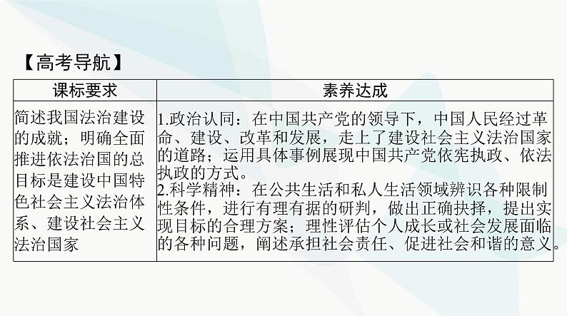 2024年高考思想政治一轮复习必修3第三单元第七课治国理政的基本方式课件02