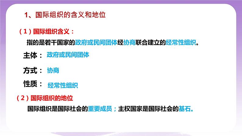 统编版高中思想政治选择性必修1《当代国际政治与经济》8.1日益重要的国际组织 课件+素材08