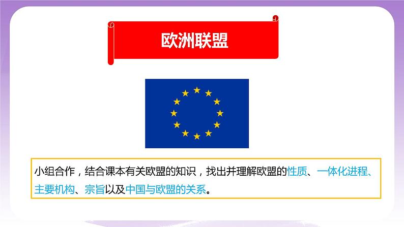 统编版高中思想政治选择性必修1《当代国际政治与经济》8.3 区域性国际组织 课件+素材06