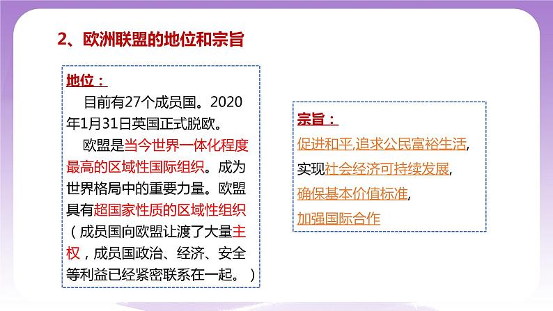 统编版高中思想政治选择性必修1《当代国际政治与经济》8.3 区域性国际组织 课件+素材08