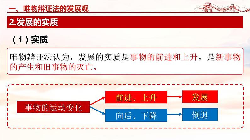 3.2 世界是永恒发展的（课件）高二政治课件（统编版必修4）07