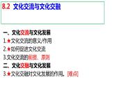 8.2文化交流与文化交融课件PPT
