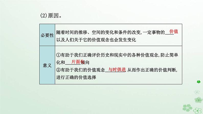 新教材2023高中政治第二单元认识社会与价值选择第六课实现人生的价值第二框价值判断与价值选择课件部编版必修4第5页