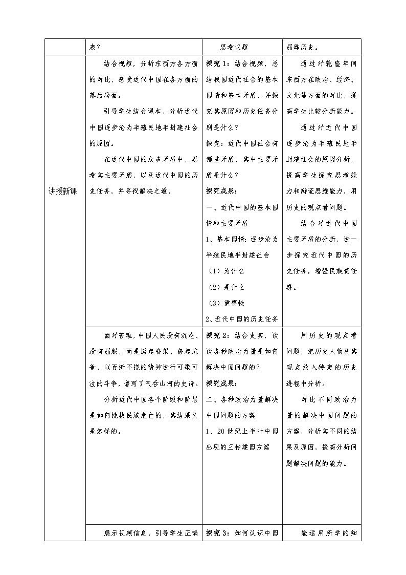 1.1《中华人民共和国成立前各种政治力量》课件+教案+素材-人教统编版道法必修3政治与法治02