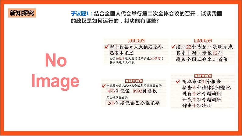 5.2《人民代表大会制度：我国的根本政治制度》课件+教案+素材-人教统编版道法必修3政治与法治07