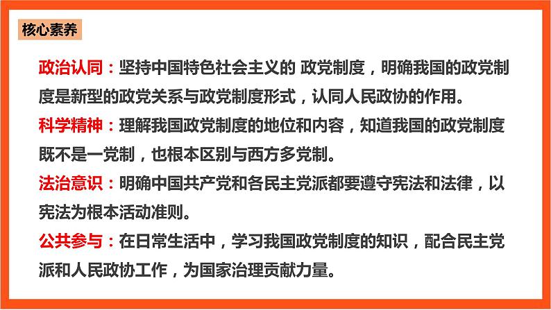 6.1 中国共产党领导的多党合作和政治协商制度课件—人教统编版道法必修3政治与法治第4页