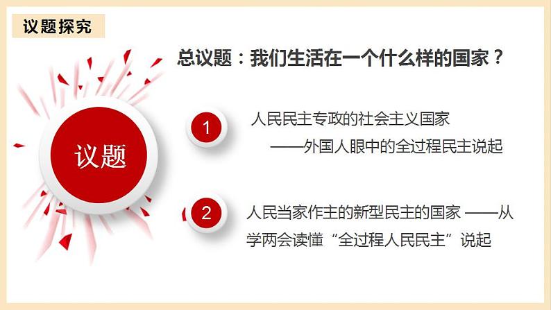 【大单元】4.1 人民民主专政的本质：人民当家作主 课件(统编版必修三高一下册)第5页