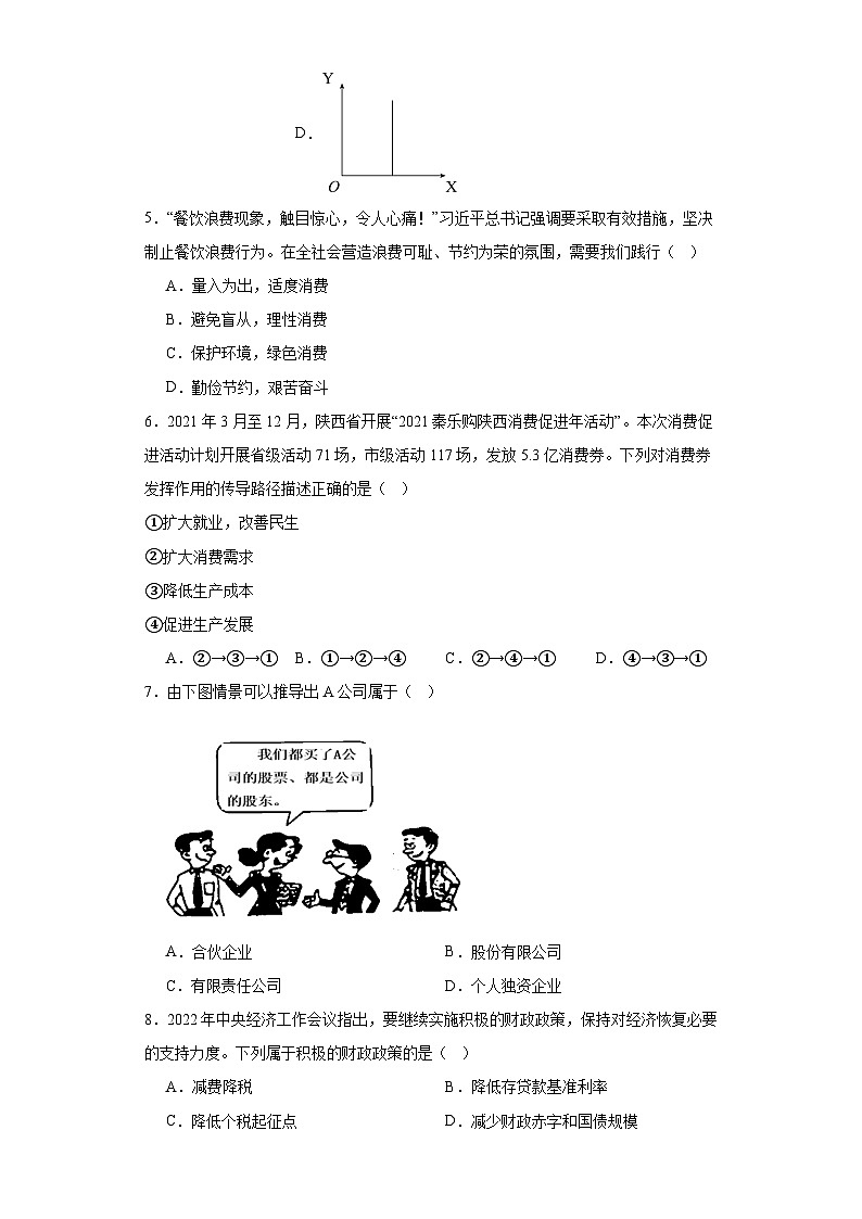 陕西省富平县蓝光中学2022-2023学年高二下学期学业水平考试全真模拟（六）政治试卷（含解析）02