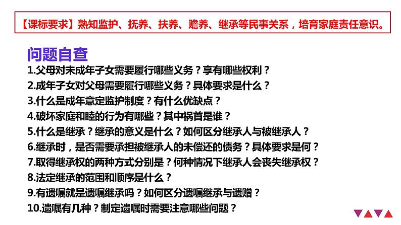 第五课 在和睦家庭中成长 课件-2024届高考政治一轮复习统编版选择性必修二法律与生活第2页