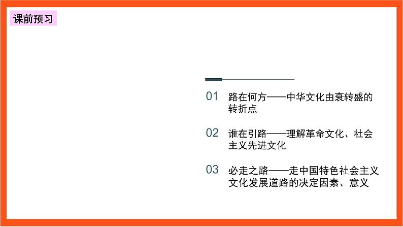 9.1文化发展的必然选择 课件+同步练习（原卷+解析）-人教统编版政治必修4哲学与文化04