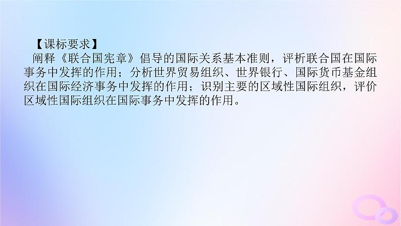 2024版新教材高考政治全程一轮总复习选择性必修1第四单元国际组织第八课主要的国际组织课件04