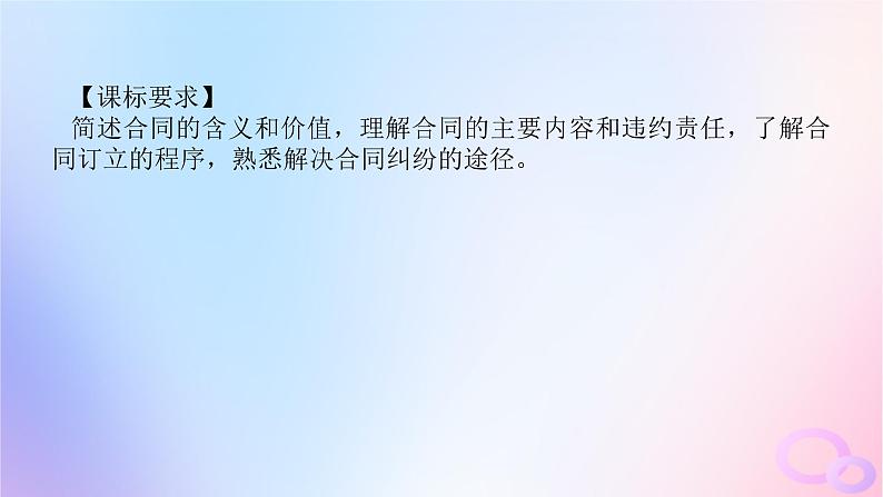 2024版新教材高考政治全程一轮总复习选择性必修2第一单元民事权利与义务第三课订约履约诚信为本课件04