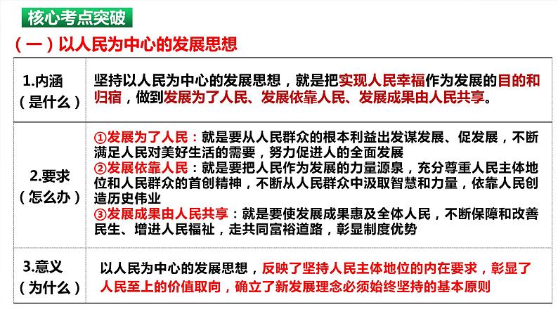 3.1 坚持新发展理念 课件-2024届高考政治一轮复习统编版必修二经济与社会第三课我国的经济发展第7页