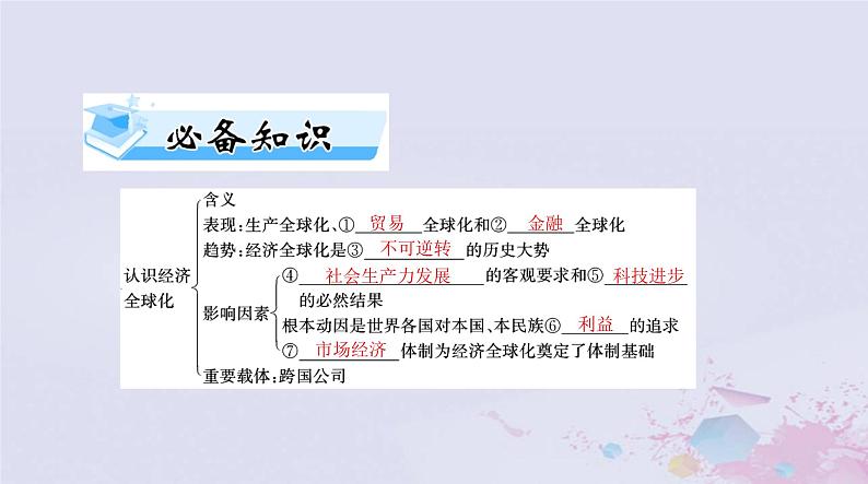 2024届高考政治一轮总复习第五部分选择性必修1第三单元经济全球化课件04