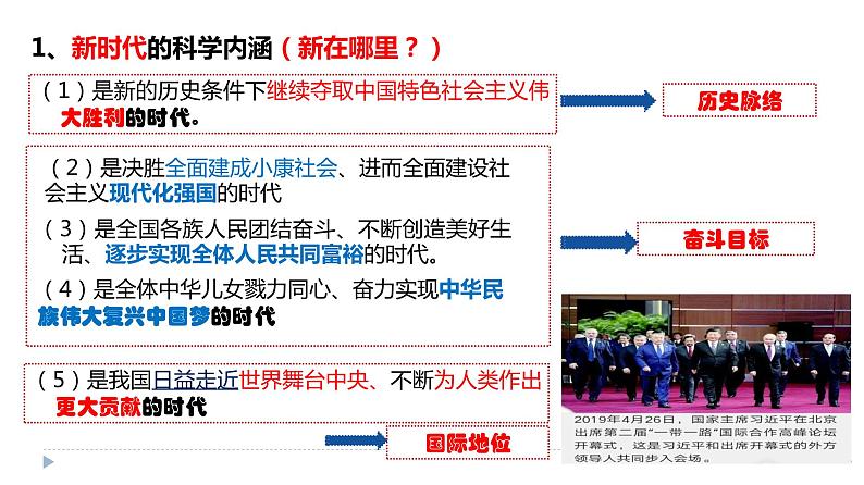 4.1中国特色社会主义进入新时代 高一政治课件（统编版必修1）03