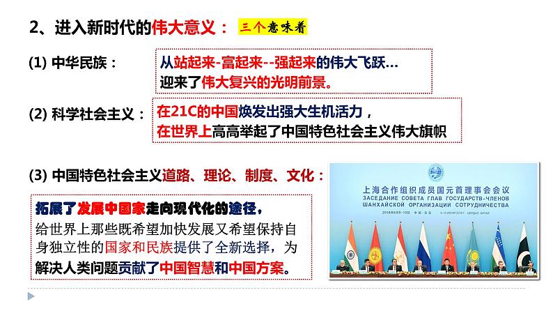 4.1中国特色社会主义进入新时代 高一政治课件（统编版必修1）04