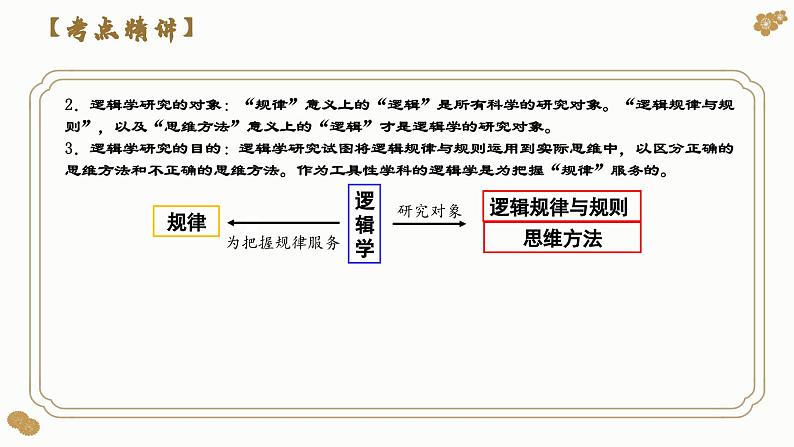 第二课 把握逻辑要义（课件）2024年高考政治一轮复习（选择性必修3）08