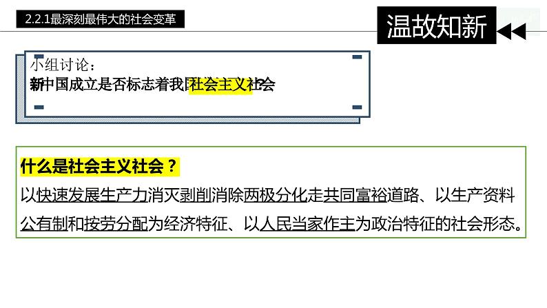 高中政治统编版必修1 2.2社会主义制度在中国的确立课件PPT04