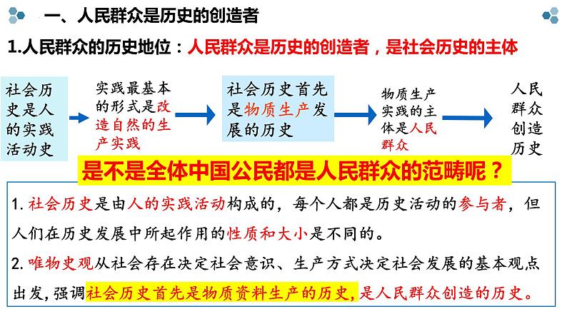 高中政治统编版必修四5.3社会历史的主体课件PPT第5页