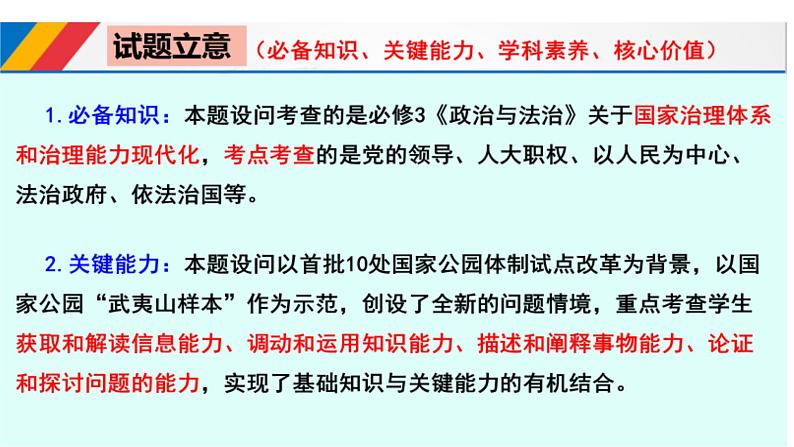 紧扣时代脉搏 指向核心素养—以2022年山东高考政治试题第16题为例+说课课件-2024届高考政治一轮复习统编版第5页