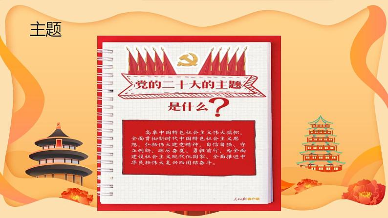 绘手帐秒懂二十大-【二十大专题】2023年高考政治“党的二十大”精准解读与原创押题课件PPT第3页