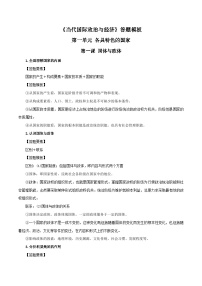 选择性必修1《当代国际政治与经济》答题模板-【口袋书】2023年高考政治必背知识手册（统编版）