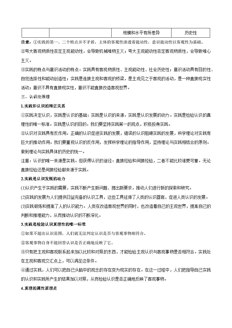回归教材重难点11  认识社会与价值选择 -【查漏补缺】2023年高考政治三轮冲刺过关（新高考专用）（原卷版）03