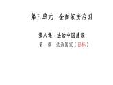 8.1 法治国家 高一政治课件（统编版必修3）