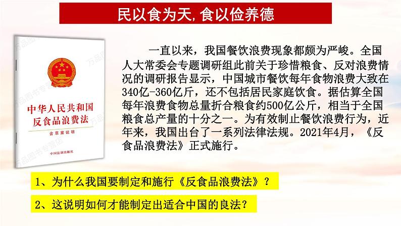 高中政治统编版必修三9.1科学立法课件PPT05