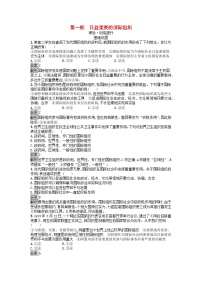 政治 (道德与法治)选择性必修1 当代国际政治与经济日益重要的国际组织课时作业